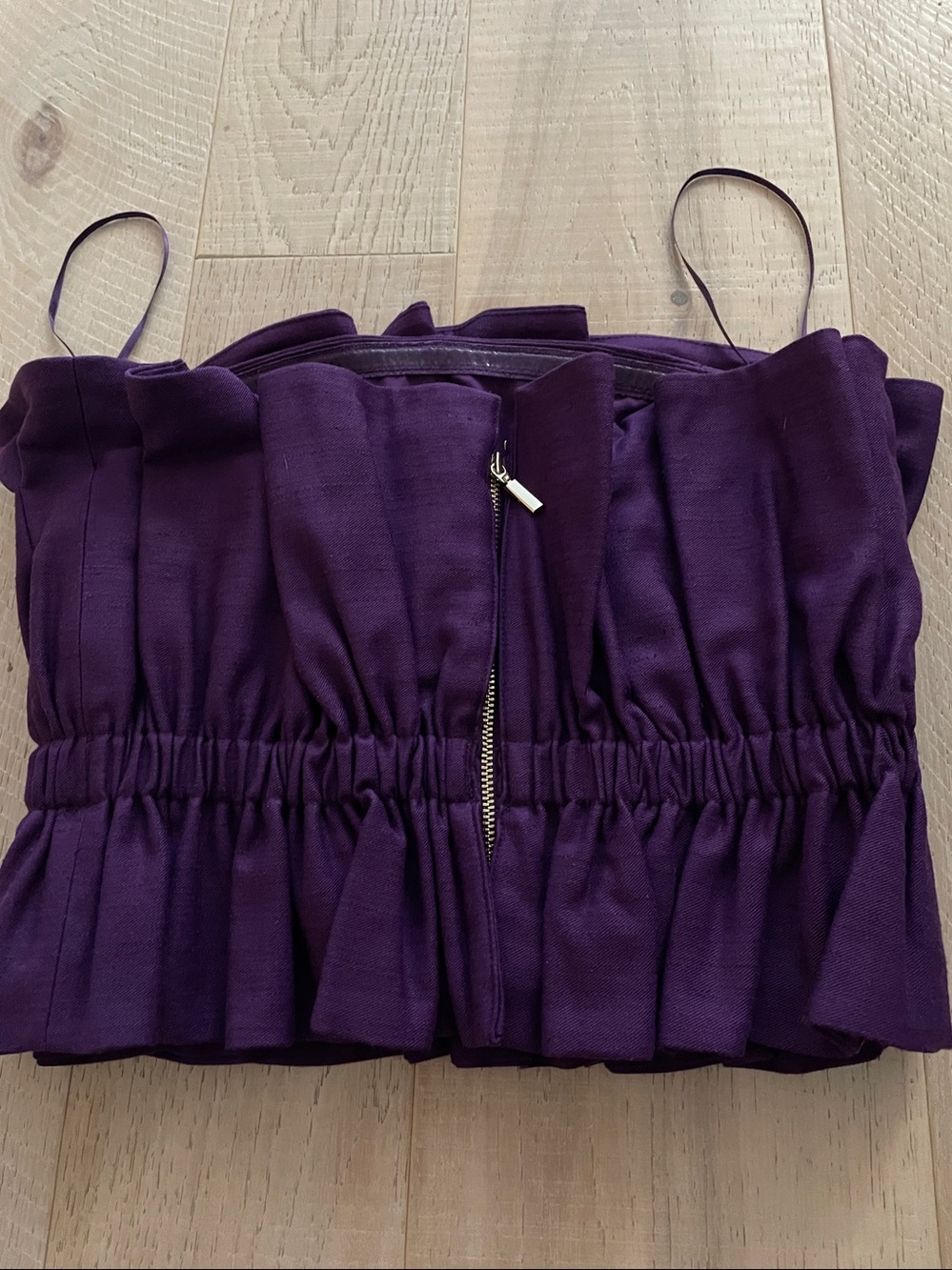 Sezane Bustier. Gioia Purple. 36 - Picture 11 of 14